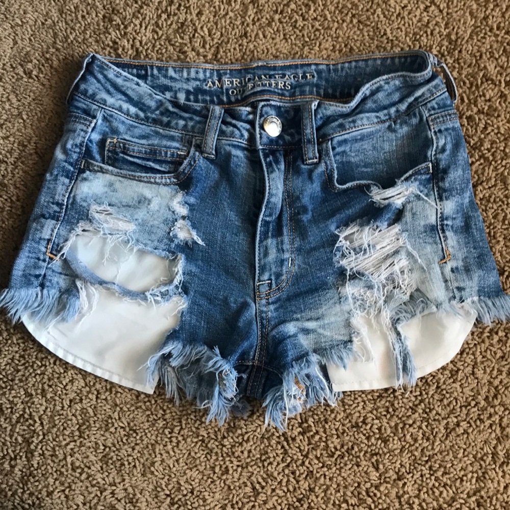 American Eagle Hi-Rise Shortie